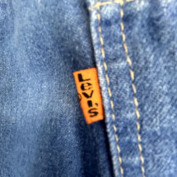 Levi's For Men 42x30 Made USA Vintage with a Skosh more room light wash - Picture 2 of 10